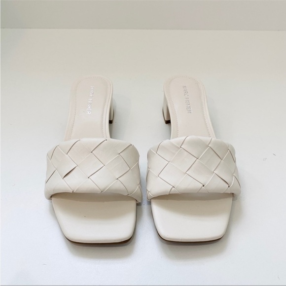 Marc Fisher off white heel sandals NEW - Picture 3 of 5